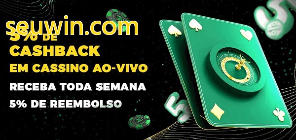 Promoções do cassino ao Vivo seuwin.com